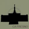 california fresno temple silhouette vinyl decal